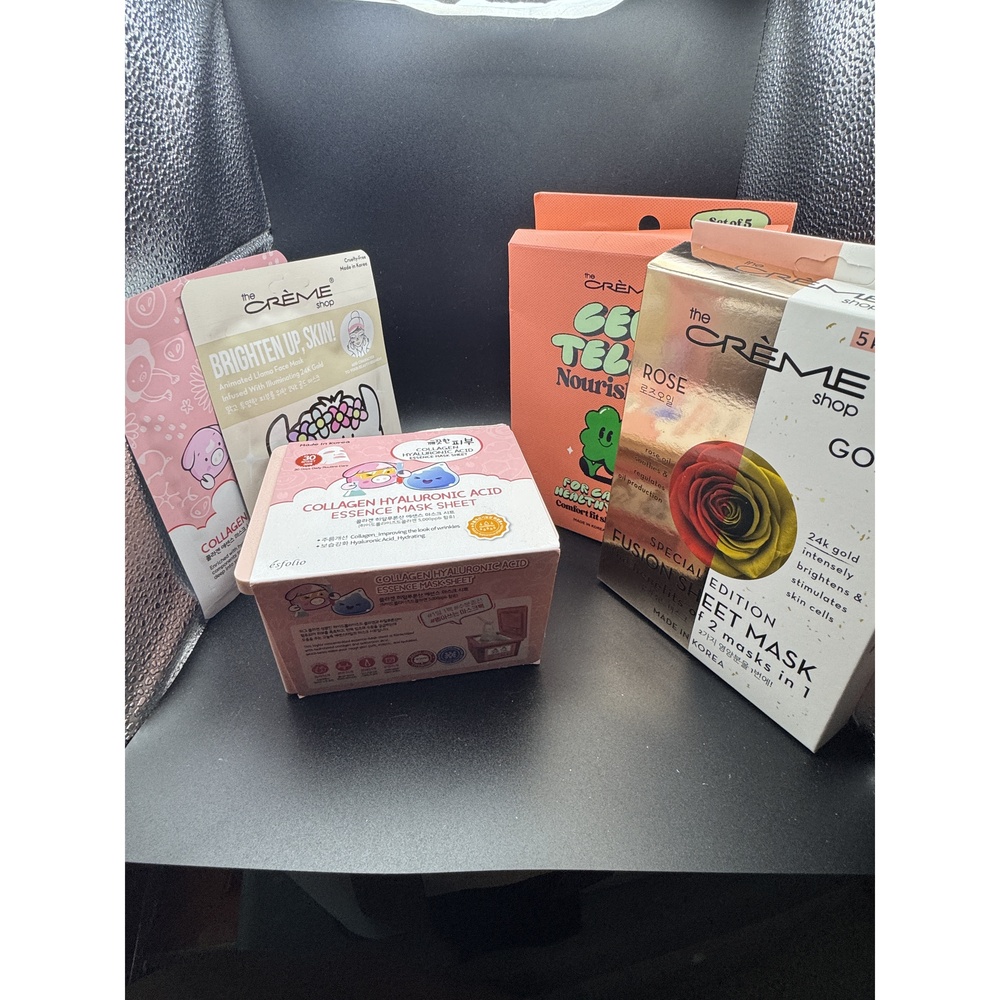 Bundle of Creme Shop Faskmasks Over 40 Masks